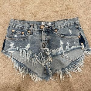 One Teaspoon Bonitas Denim Short